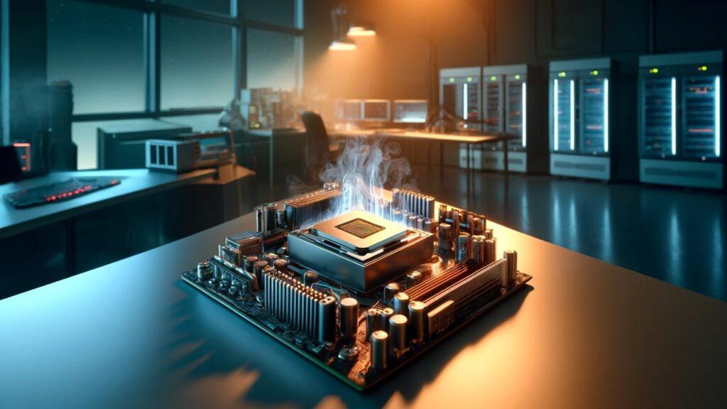 Impact of Ambient Temperature on CPU Efficiency